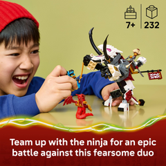 Lego Ninjago Zilvar and Grimtak Battle Set