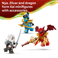 Lego Ninjago Zilvar and Grimtak Battle Set