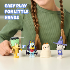 Bluey Halloween 4-Pack Figure Set