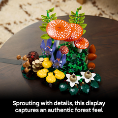 Lego Botanicals 11505 Woodland Mushrooms Decorative Building Set