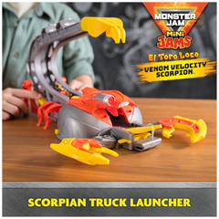 Monster Jam Mini Jams El Toro Loco Venom Velocity Scorpion Vehicle