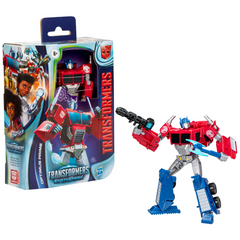 Transformers EarthSpark Optimus Prime Deluxe Action Figure