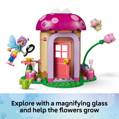 Lego Gabby's Dollhouse Fairylandia Kitty Fairy's Garden House Building Playset