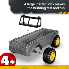 Lego Jurassic World Young T. rex Transport Truck Building Construction Playset