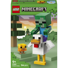 Lego Minecraft Chicken Jockey Building Construction Playset