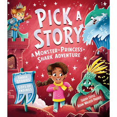 Pick A Story A Monster Princess Shark Adventure Book