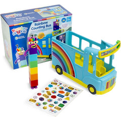 Learning Resources Rainbow Counting Bus Math Toy for Toddlers