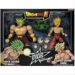 Dragon Ball Super Saiyan Broly vs Goku Battle Pack 4.5-Inch Action Figure