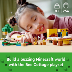 Lego Minecraft 21241 The Bee Cottage Buildable Playset