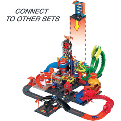 Hot Wheels City Downtown Car Park with 4 Levels Playset and Toy Car