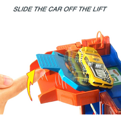 Hot Wheels City Downtown Car Park with 4 Levels Playset and Toy Car