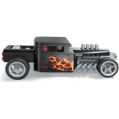 Mega Hot Wheels Race Car Construction Toy Set - Bone Shaker