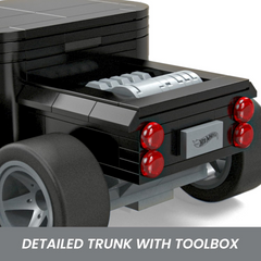 Mega Hot Wheels Race Car Construction Toy Set - Bone Shaker