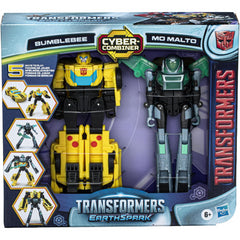 Transformers Earthspark F8439 Bumblebee Mo Malto Cyber Combiner Action Figure