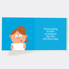 You're Going to be an Aunt Board Book and Matching Pair of Socks