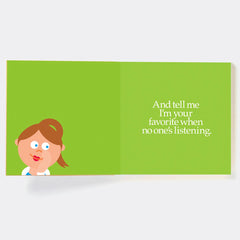 You're Going to be an Aunt Board Book and Matching Pair of Socks