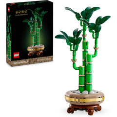 Lego Botanicals 10344 Lucky Bamboo Desk Plant Decor Playset