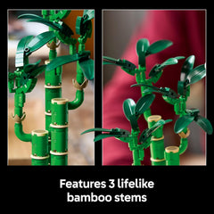 Lego Botanicals 10344 Lucky Bamboo Desk Plant Decor Playset