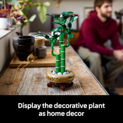 Lego Botanicals 10344 Lucky Bamboo Desk Plant Decor Playset