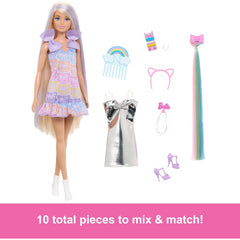 Barbie Fun & Fancy Playset Blonde Hair Toy for Kids