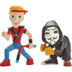 Spy Ninjas Chad Wild Clay & PZ2 Action Figure Twin Pack
