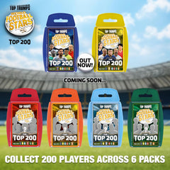 Top Trumps Cards Game - World Football Stars 2024 The Top 200 (Pack 3 Of 6)