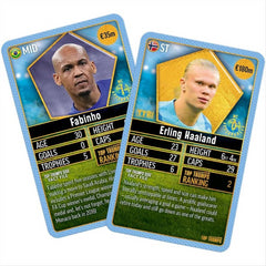 Top Trumps Cards Game - World Football Stars 2024 The Top 200 (Pack 3 Of 6)