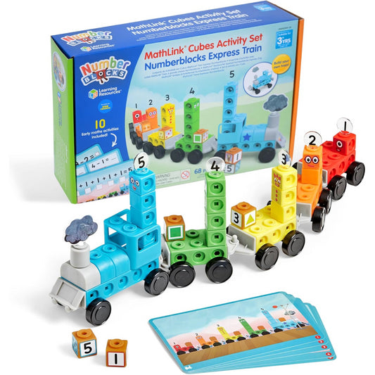 Learning Resources Express Train Mathlink Activity Set Number Toy