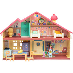 Bluey Celebration Home Birthday Set Play House with 2.5-Inch Figure