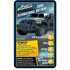 Top Trumps Cards Game - Fast & Furious