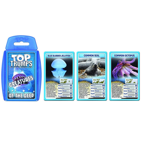 Top Trumps - Creatures of the Deep Card Game