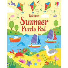 Usborne Summer Puzzle Pad Childrens Activity Book