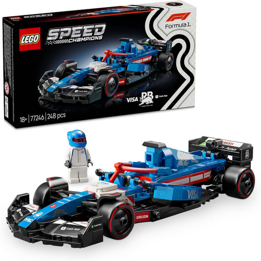 Lego Speed Champions 77246 Visa Cash App RB VCARB F1 Car Playset