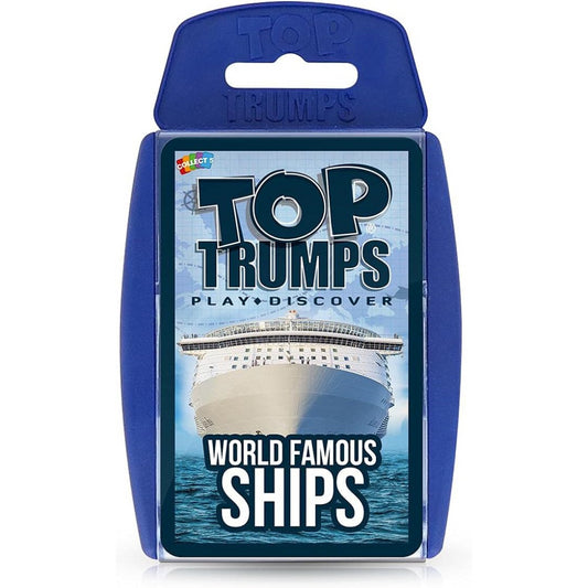 Top Trumps Cards Game - World Famous Ships