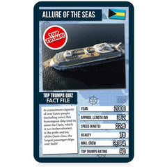 Top Trumps Cards Game - World Famous Ships