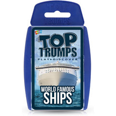 Top Trumps Cards Game - World Famous Ships