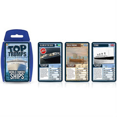 Top Trumps Cards Game - World Famous Ships