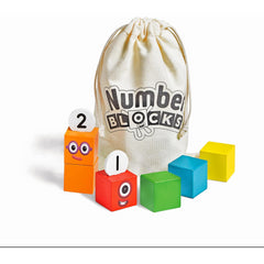 Learning Resources One to Five Wooden Blocks Montessori Math Toy
