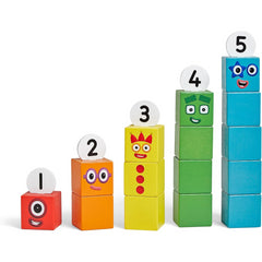 Learning Resources One to Five Wooden Blocks Montessori Math Toy