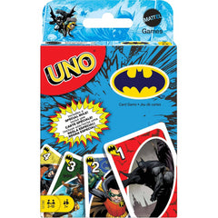 Uno Mattel Games Batman Card Game Deck & Special Rule