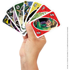 Uno Mattel Games Batman Card Game Deck & Special Rule