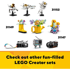 Lego Creator 31148 Retro Roller Skate 3 In 1 to Skateboard and Boombox
