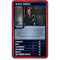 Top Trumps Cards Game - Marvel Cinematic Universe 30 Icons