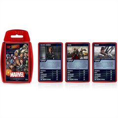 Top Trumps Cards Game - Marvel Cinematic Universe 30 Icons