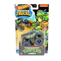 Hot Wheels Teenage Mutant Ninja Turtles TNMT Die-cast Monster Trucks Set of 4