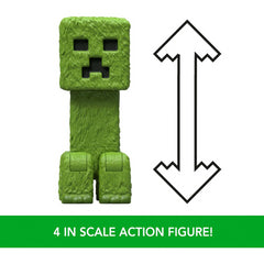 A Minecraft Movie Creeper Core 4-Inch Character Action Figure