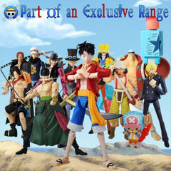 Bandai Anime Heroes Monkey D. Luffy One Piece 6.5-Inch Action Figure