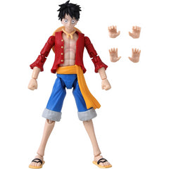 Bandai Anime Heroes Monkey D. Luffy One Piece 6.5-Inch Action Figure