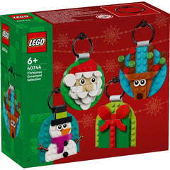 Lego Christmas Ornament Selection Seasonal Decoration