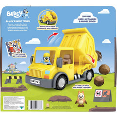 Bluey Dump Truck Load Unload Hard-Hat Exclusive Muddy 2.5-Inch Bingo Figure